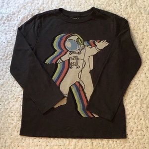 Gymboree Astronaut Tee size 5/6 like new